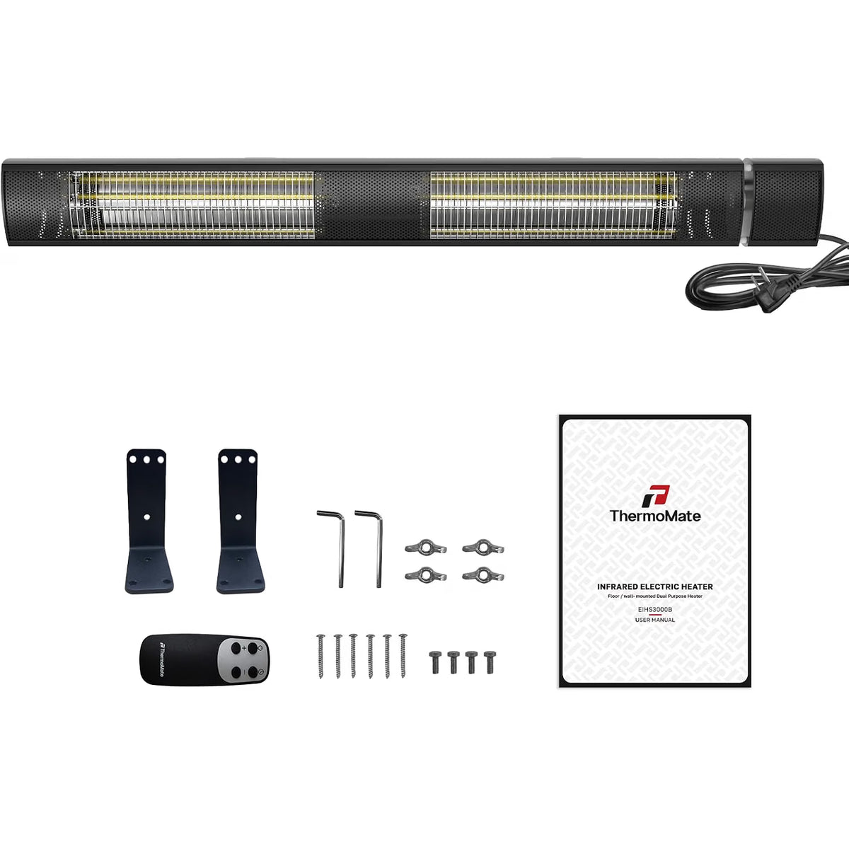 Outdoor Heater for Patio, Garage 3000 W  240V with Remote
