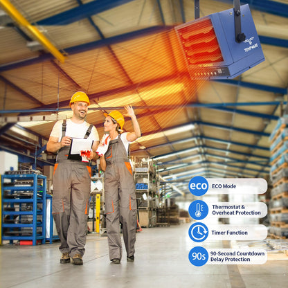 Electric Garage Heater 5 to 10 thousand Watt Hard Wired